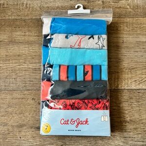 Cat & Jack 7pck Boys' Boxer Briefs - Multi-Color Pack